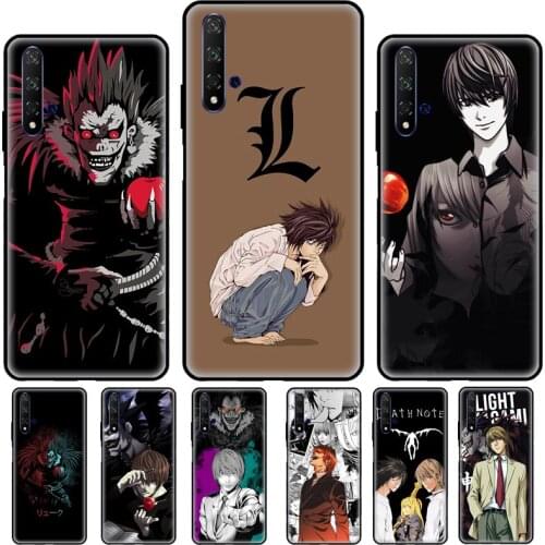 Anime Manga Death Note Ryuk For Huawei Nova 2Z 2 3 5T Case For Huawei Y6 Y5 2017 2018 Y7 Y9 2019 Y6P Y7A 2020 Cover