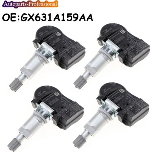4 pcs/lot GX631A159AA GX631-A159A Car TPMS Tire Pressure Sensor Tire Tyre Pressure Monitor Sensor 433MHZ For Land Rover Jaguar