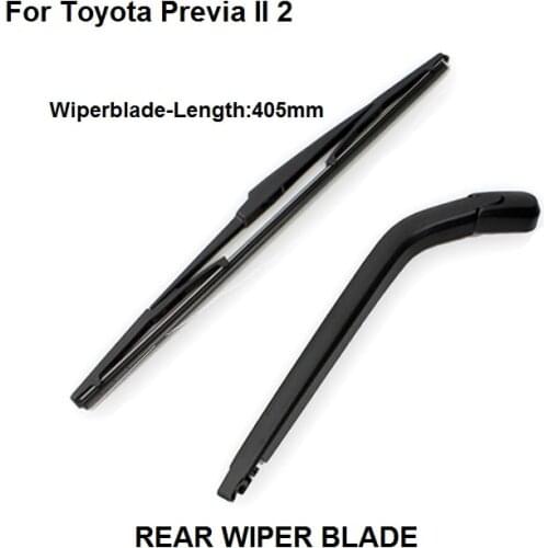 FOR TOYOTA PREVIA 2 ESTIMA REAR WIPER BLADE AND ARM SET BRAND NEW 2000-2016