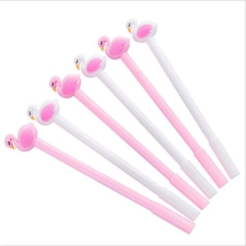 Flamingo neutral pen signature pen general examination pen for male and female students notebook painting graffiti art supplies