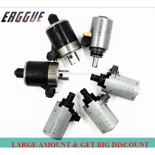 OEM Automatic Transmission Shift Solenoid Set 722.6 722.605 722.620-633 5-Spee For Mercedes-Benz 1996Up A1402770435 A1402770398