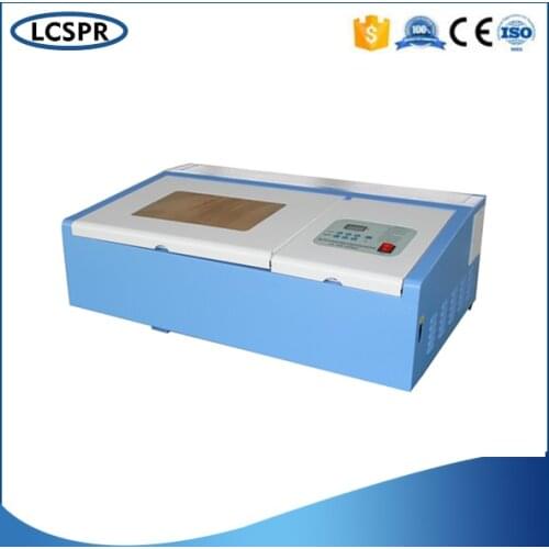 SP-320 playwood laser engraving and cutting machine with 50W CO2 laser tube