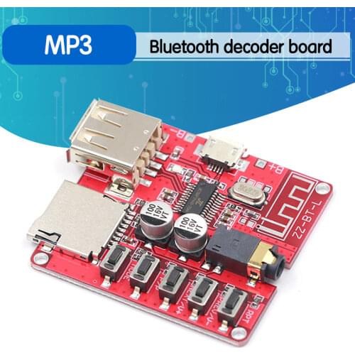 Bluetooth decoder board MP3 lossless car speaker amplifier modified Bluetooth 4.1 circuit board