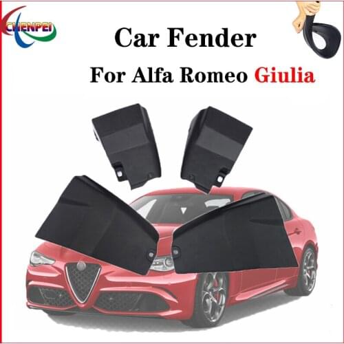 4pcs Special Fender For Alfa Romeo Giulia Stelvio 2017-2020 Auto Mudguard Tire Accessories Supplies Car Decoration Accessories