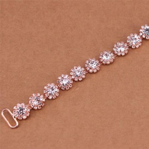 Wedding Bridal Belts Crystal Rhinestone Belt Bridesmaid Gown Sash for Women Accessories Dress Matching