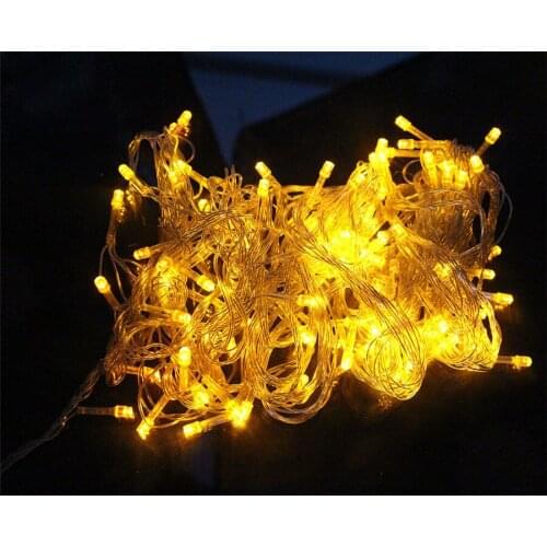 40pcs/lot 110v/220V 10M Waterproof 100 LED holiday String lights for Christmas Festival Party Fairy Colorful Xmas LED String