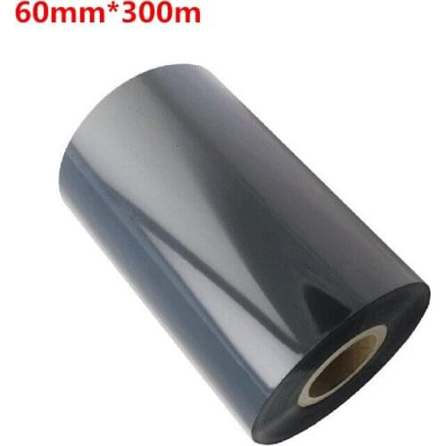 60*300 Wax Ribbon for Barcode Label Printer 60mm * 300m Black Ink Thermal Transfer Wax Ribbon 60mm X 300m Bar Code Ribbon
