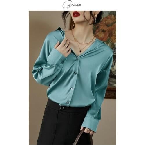 Yiyuan Button Down Blouses