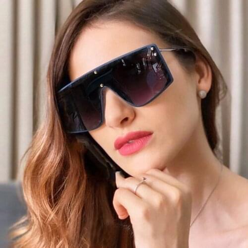 WackSaria 2021 очки солнечные женские Women Sunglasses Big Squard Metal Frame Fashion Vintage Glasses For Men Classic Beach