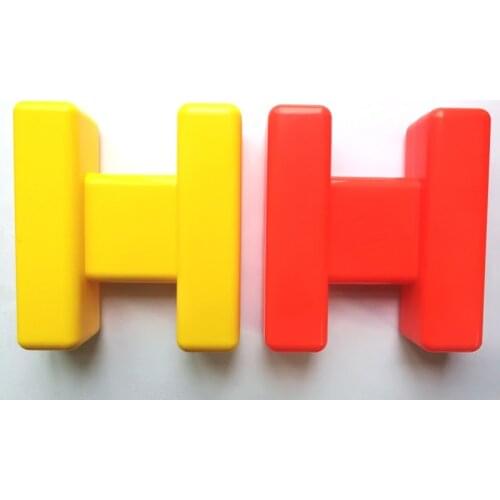 10PCS Orange or Yellow Large H-Block Marker Float For Carp Fishing