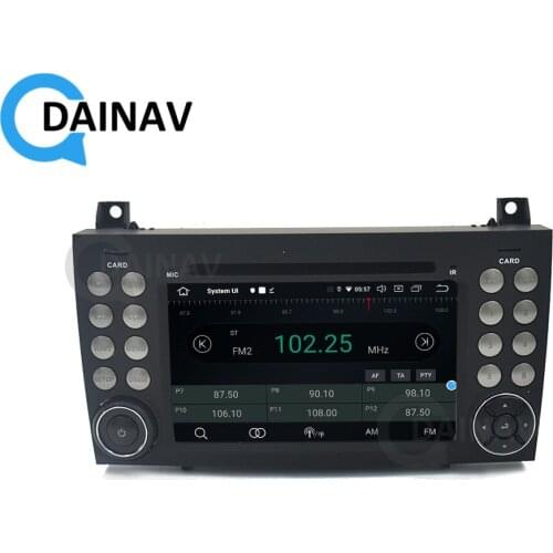 2din Android 10.0 Car Radio Multimedia player for Benz R171 W171 Benz SLK R171 SLK200 2004-2011 Audio DVD GPS navigation