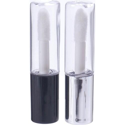 5pcs/lot 1.2ml Empty Plastic Clear Lip Balm Gloss Tubes Bottle Containers Lipstick Fashion Cool Lip Tubes