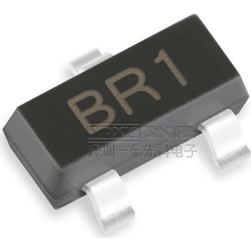 50pcs/lot New original 2SB709A 2SB709 BR1 SOT23 SMD Transistor