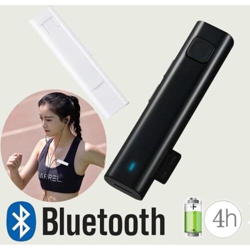 JINSERTA Bluetooth Audio Receiver Wireless Adapter 3.5mm Music Wireless Adapter Support TF Card Car Kit for Speaker Headphone