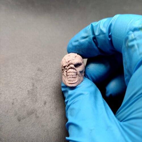 Blank 1/12 Scale The Boss Tracker Head Sculpt Unpainted Fit 6" ML Figure B Styles