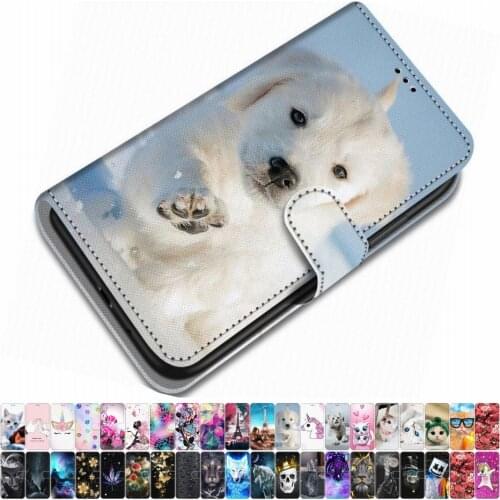 For Case Xiaomi Play Redmi 3 3S Y2 S2 Redmi Go PU Leather Phone Cover Animal Floral Tower Lovely Girl Boy Box Mountain Sky O08F