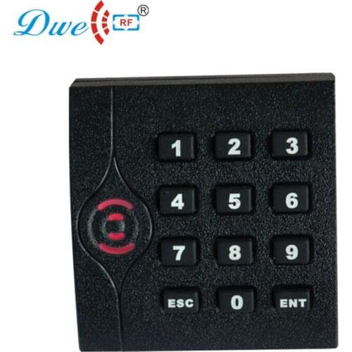 DWE CC RF access control card reader TCP/IP communication door access card reader smart chip card readers with password