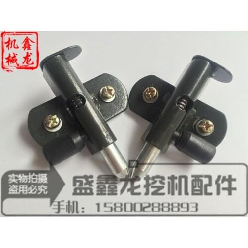 Hitachi EX60/120/200/300-5 excavator excavator fittings before file glass glass pin buckle
