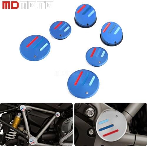 For BMW R1200GS LC Adventure R1250GS ADV R 1200 1250 R1200 R1250 GS 2013 2019 2020 Frame Hole Caps Cover Plug Accessories