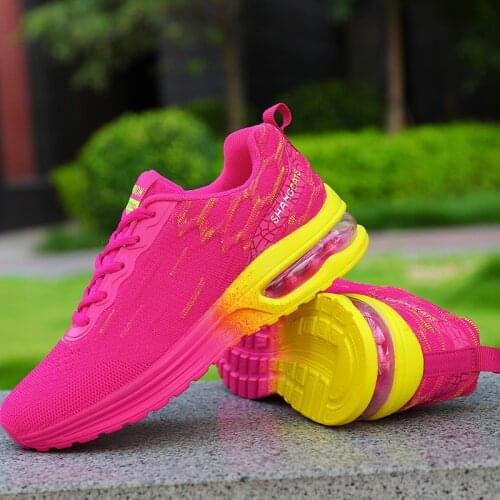 New 2020 Womens Running Shoes Comfortable Breathable Ladies Sneakers Casual Outdoor Non-slip Wear-resisting Women Shose