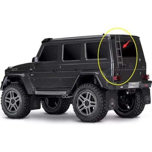 Rc Crawler Car Parts Metal Ladder For 1/10 Scale Remote Control Car Traxxass Trx4 G500 Trx6 G63 4X4 6X6 Toys Truck Accessories