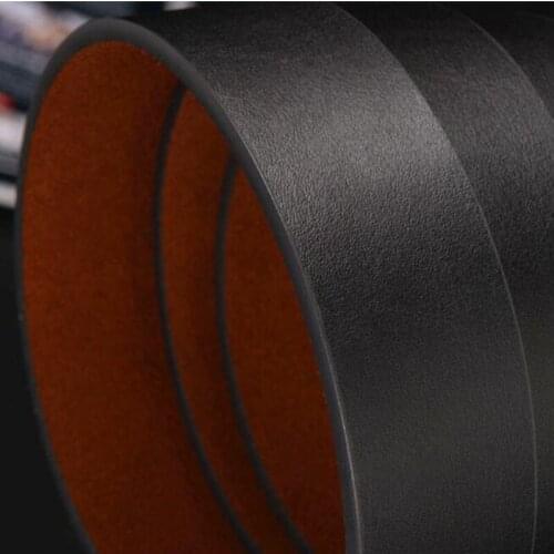 Fashion casual man automatic buckle leather belt leather business belt