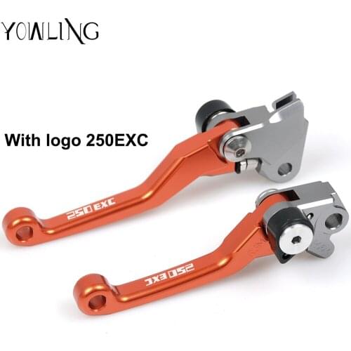 Motocross Dirtbike Pit bike CNC Pivot Foldable Clutch Brake Lever For 250 EXC 250EXC 2006 2007 2008 2009 2010 2011 2012 2013