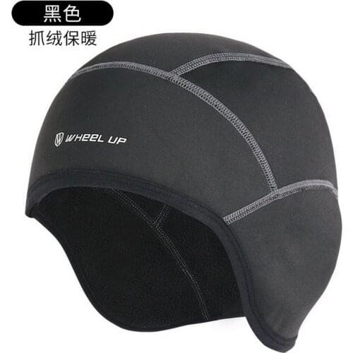 Man Winter Windproof Thermal Fleece Cycling Cap Running Skiing Motocycle Riding Head Hat Woman MTB Bike Cycling Headwear
