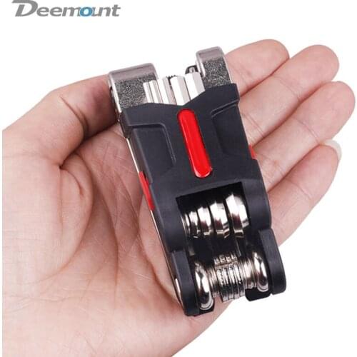Deemount 16 in 1 Bicycle Tools Sets Mountain Bike Bicycle Multi Repair Tool Kit Hex Spoke Wrench Mountain Cycle Screwdriver Tool