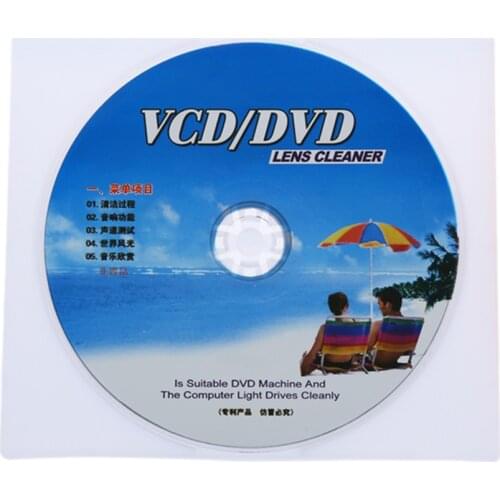 Portable CD VCD DVD Player Lens Cleaner Dust Dirt Removal Cleaning Fluid Disc Restore Kit DVD Liquid Easy to Use