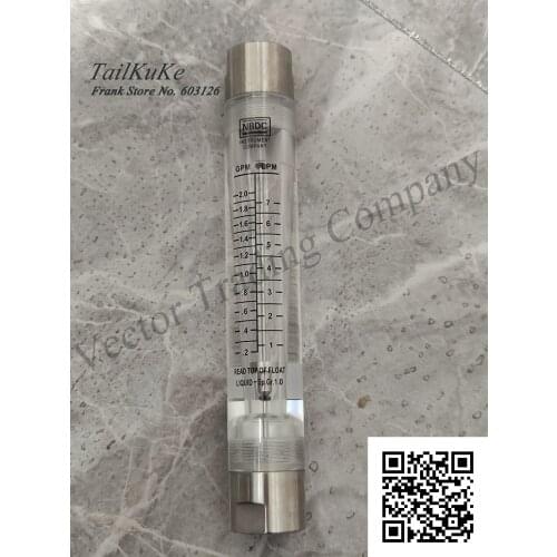 Stainless Steel Flowmeter LZT-1005G Pipeline Type Flowmeter Water Treatment Flow Meter Float Meter
