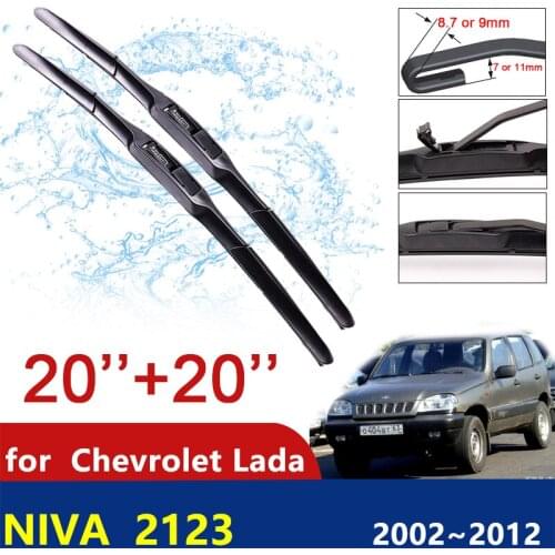 Car Wiper Blades For Chevrolet Lada Niva 2123 2002~2012 2003 2004 2005 2009 2010 2011 Car Accessories Front Windscreen Wipers