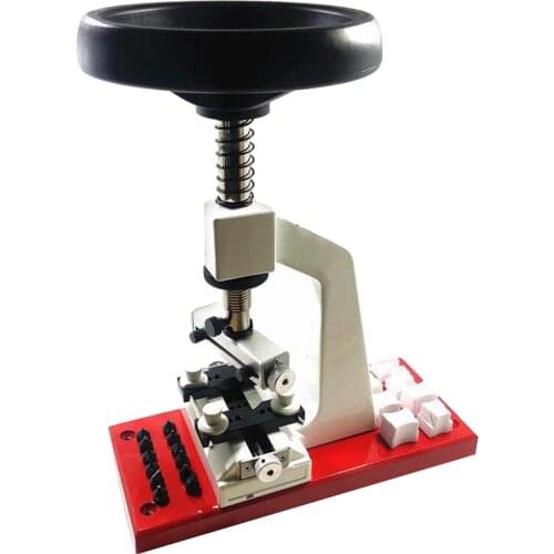 Screw Type Watch Opener Back Case Tool Closing Remover Press for Battery Replacment