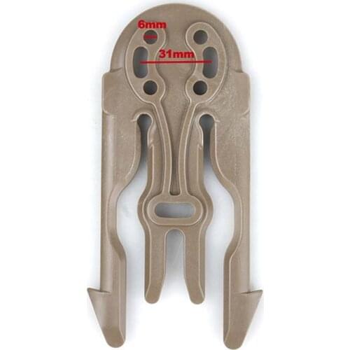 High Quality Tactical TMC35-ML15-DE 0305 ML 15 MOLLE Lock Belt Mount MOLLE System Buckle Free Shipping