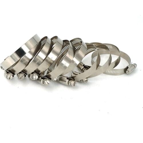 Stainless Steel 304 Worm Drive high qulity Hose Clamp - Fuel Pipe Tube Clips water