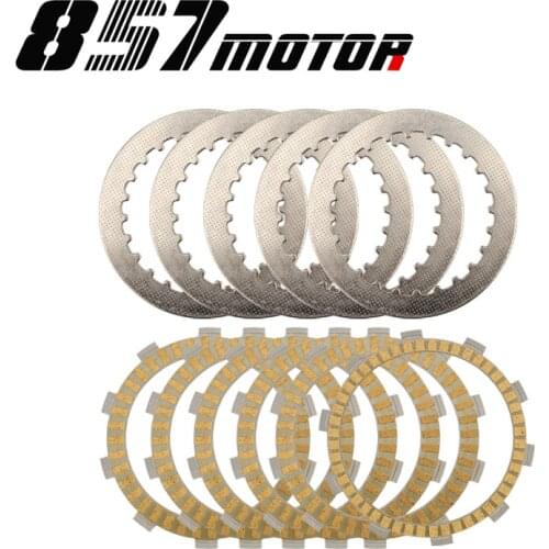 Motorcycle Parts Engine Clutch Friction Plates For HONDA Steed 400 VLX 400 Steed 600 NT400 Bros 400 CBR400 CBR400RR NC29