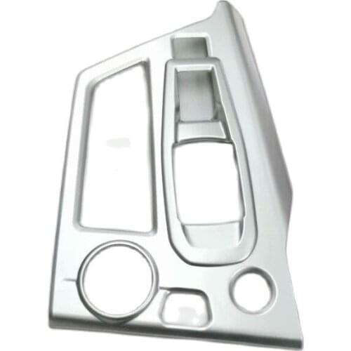 2017 2018 For Peugeot 3008 GT 5008 ABS Carbon fiber Car Gear shift frame panel Decoration Cover trim Accessories Styling