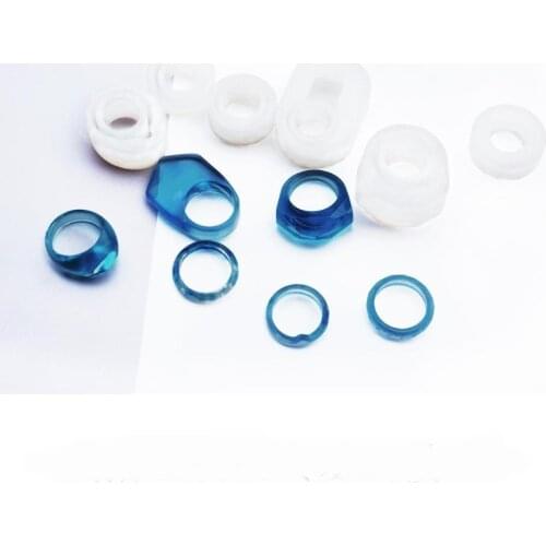 3pcs Ring Silicone Mold 16.6mm Finger Ring Handmade DIY Craft Jewelry Making Epoxy Resin Molds