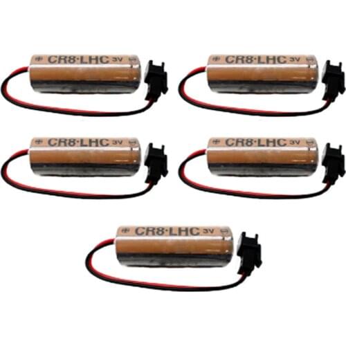 5PCS TH559EDV410R TOTO Automatic Flush Valve Battery CR8LHC 3V Lithium Battery for FUJI FDK Made in Japan