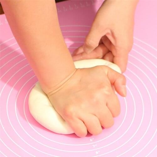 Non-stick Kitchen Dough Pad Color Silicone Kneading Mat High Quality Cake Board Home Baking Accessories