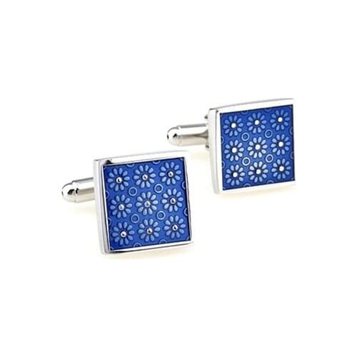 TZG09245 Enamel Cufflink 15 Pairs Wholesale Free Shipping