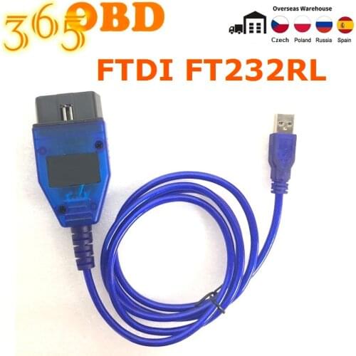 KKL VAG-COM for 409.1 Scanner Cable With FTDI FT232RL VAG 409.1 KKL USB Auto Diagnostic Interface Cable VAG KKL For Multi-cars