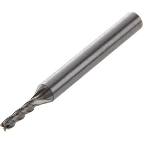 3mm×6mm×12mm×60mm 4 Flutes HSS AL End Mill Milling Cutter Tool
