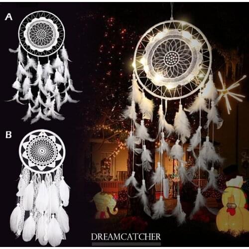 Lace Dream Catcher Pendant Home Pendant Dreamcatcher Creative Gifts Sun Lace Fantasy Nets Home Crafts Ornaments Lanterns