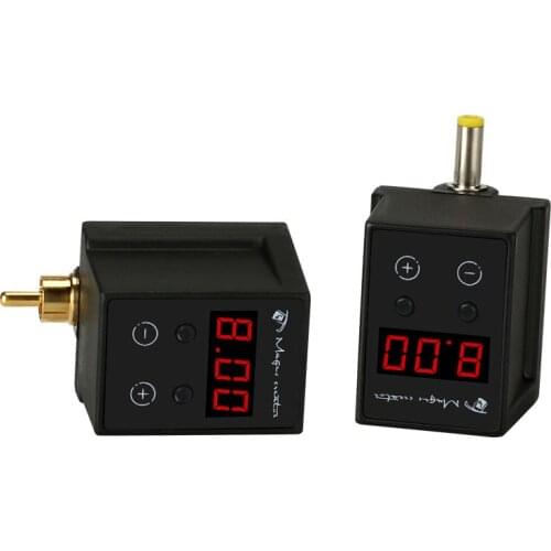 Wireless Power Supply Mini Tattoo Power RCA/DC Connector Tattoo Supplier for Tattoo Rotaty Machine Free Shipping