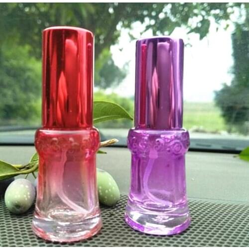 Fashion 5 ml Mini Empty Glass Refillable Perfume Spray Bottle Multicolor Cosmetic Container Wholesale