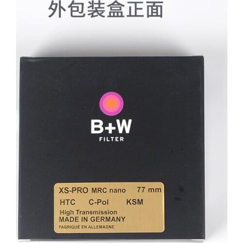 Original B + W HT KSM MRC Digital CPL 67 72 77mm polarizador filtro CIR-PL Multicoat para lente de cámara BW XSP KSM CPL