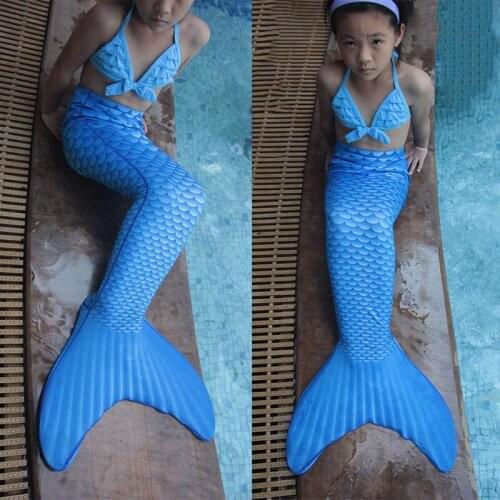 New Kids Luxurious Mermaid Tail adult kids Swimming Tail Monofin Cosplay Children Girls Mermaid Tails for Swimming tail 2021 NEW