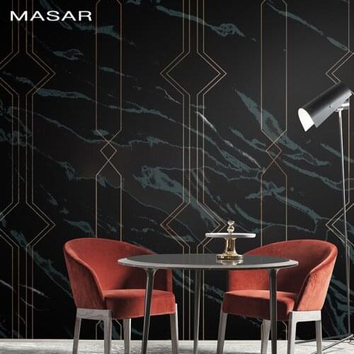 MASAR Original simple wall painting imitation marble pattern kitchen sofa television bedside background wall wallpaper Marble