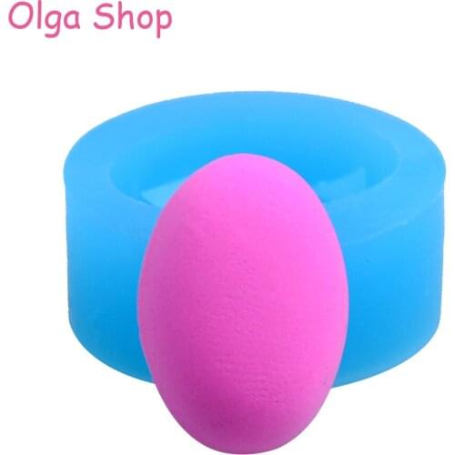 BYL033 Oval Cabochon Silicone Mold - for Cake Decorating Fondant Candy Chocolate Resin Earring Charm Pendant Jewelry Making